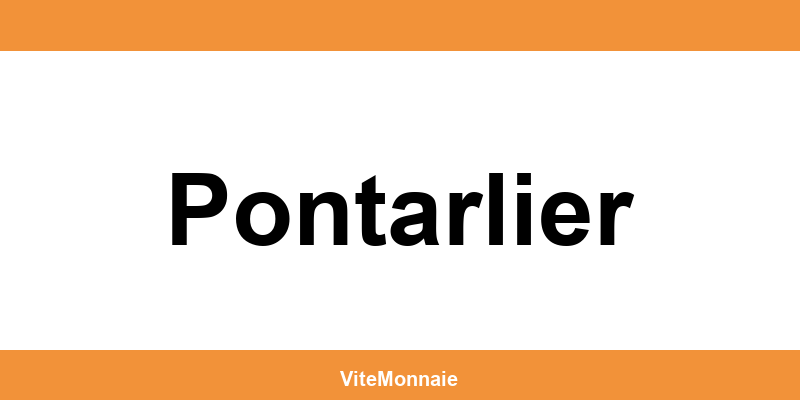 Ria Money Transfer agence à Pontarlier
